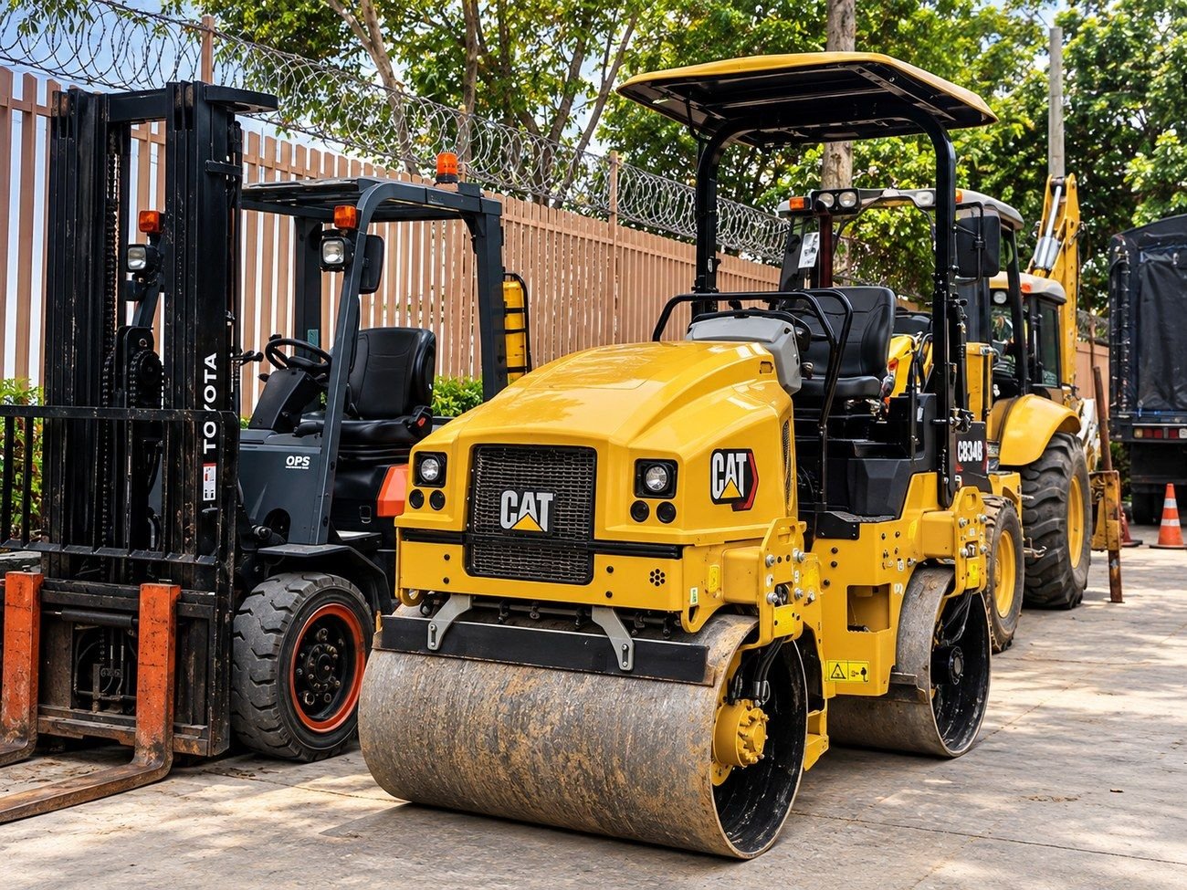 Vibrocompactador IZASEG en Cartagena