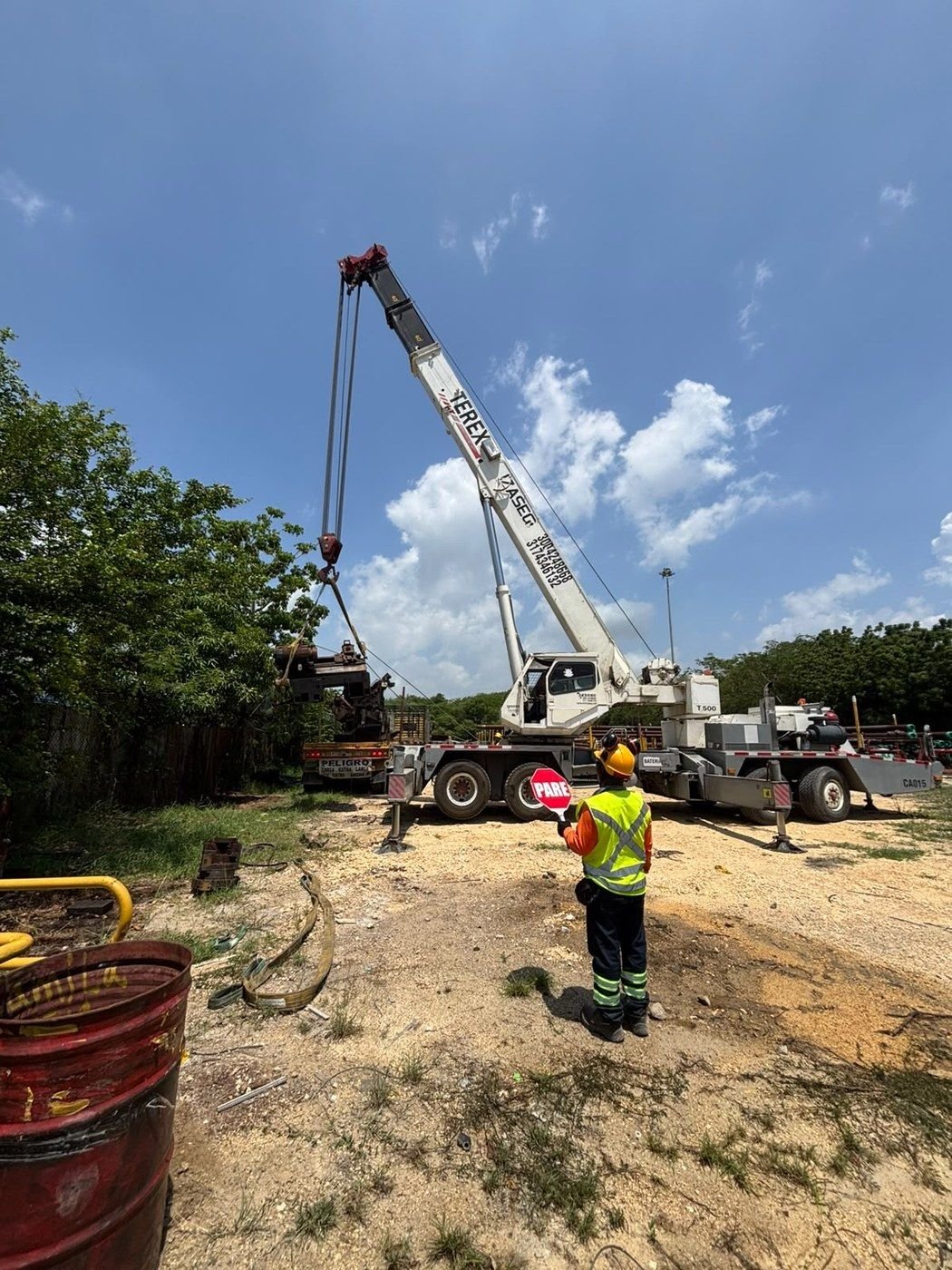 Grúa Terex