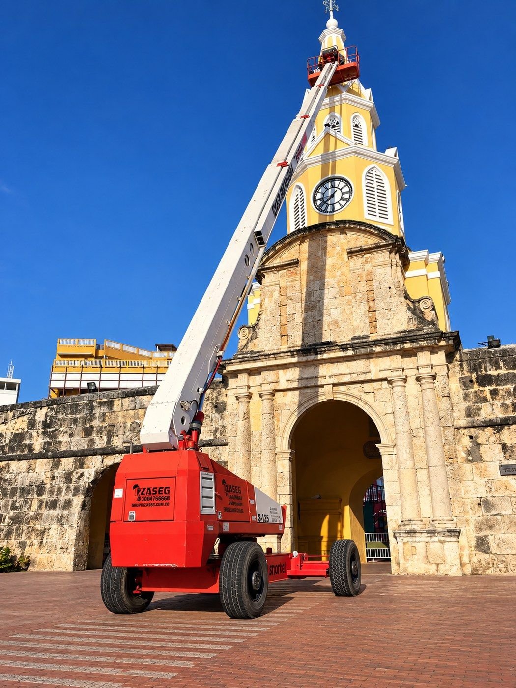 Manlift de IZASEG: montajes industriales